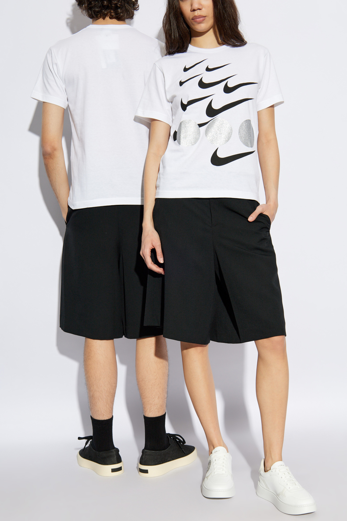 White Comme des Garçons Black x Nike Comme des Garçons Black